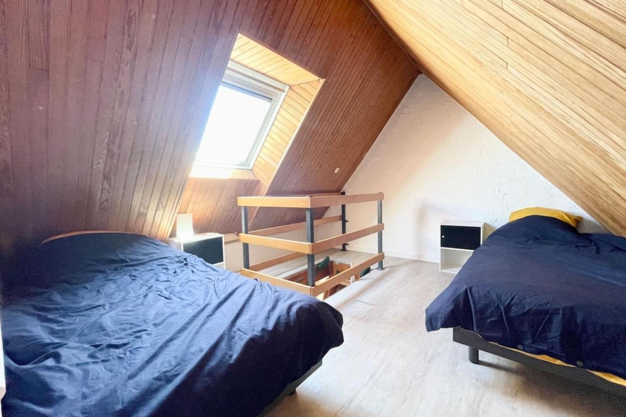 T3 Duplex Top Cosy Balcon 300M Des Plages Carnac Luaran gambar
